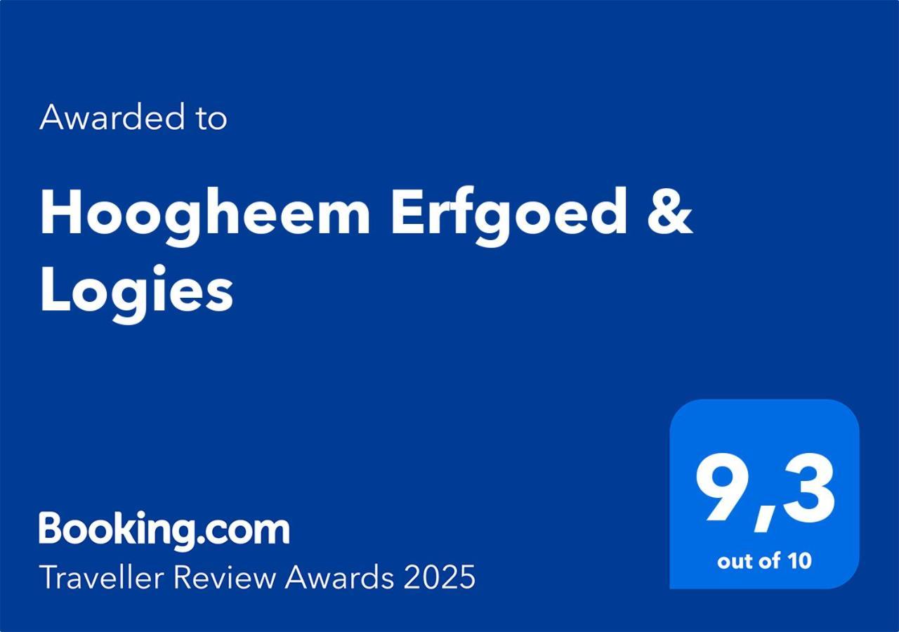 Вилла Hoogheem Erfgoed & Logies Nieuwolda-Oost Экстерьер фото